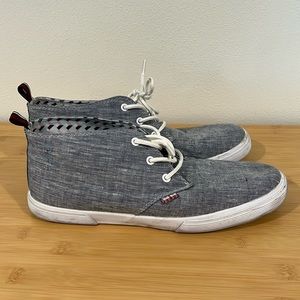 Ben Sherman men’s denim lace up Chukka boot shoes